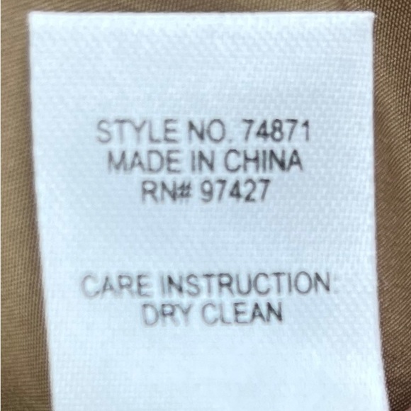 Dolce Cabo Mid Length Brown Faux Fur Jacket - Size Medium - Picture 10 of 11